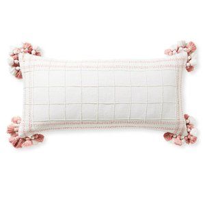 BNWT Serena & Lily Lumbar Pillow Cover 14”x 30”
